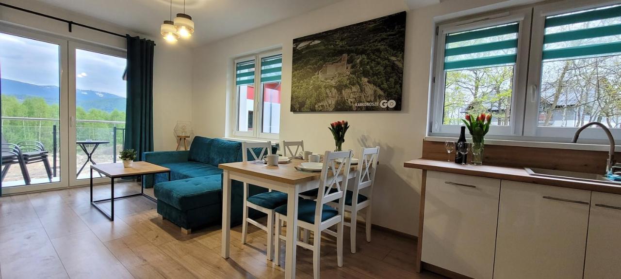 Kolorowe Cieplice - Apartamenty Z Widokiem Na Karkonosze Еленя-Гура Экстерьер фото